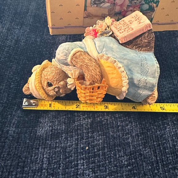 The Easter Bunny Family "Momma Making Basket" by United Design - Picture 8 of 10